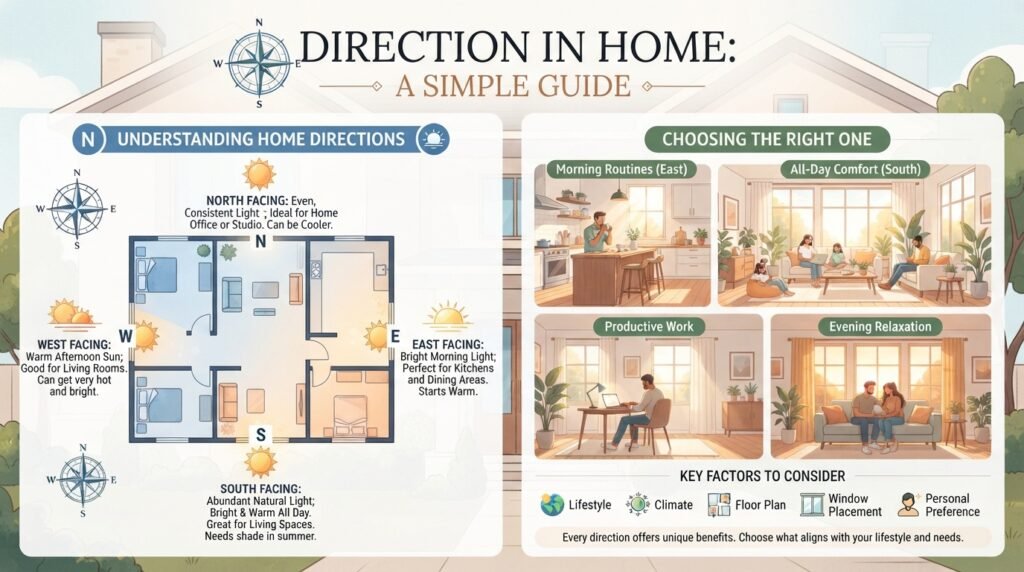 direction in home​