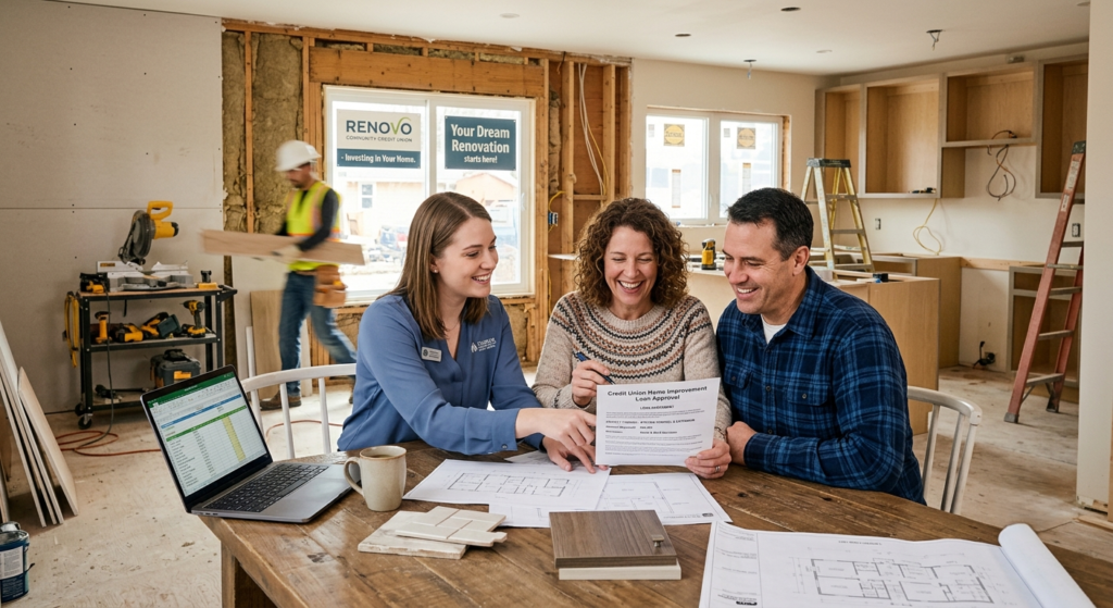 credit union home improvement loan​