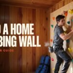 how to build a home climbing wall diy​